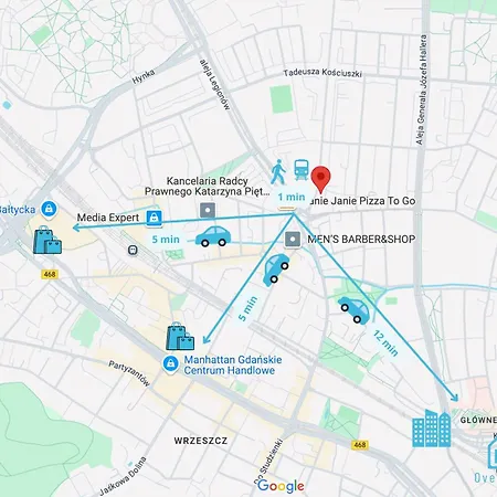 Quarto em Acomodações Particulares Lambert - Peaceful Retreat, 10 Minutes To Old Town & Seaside Gdańsk